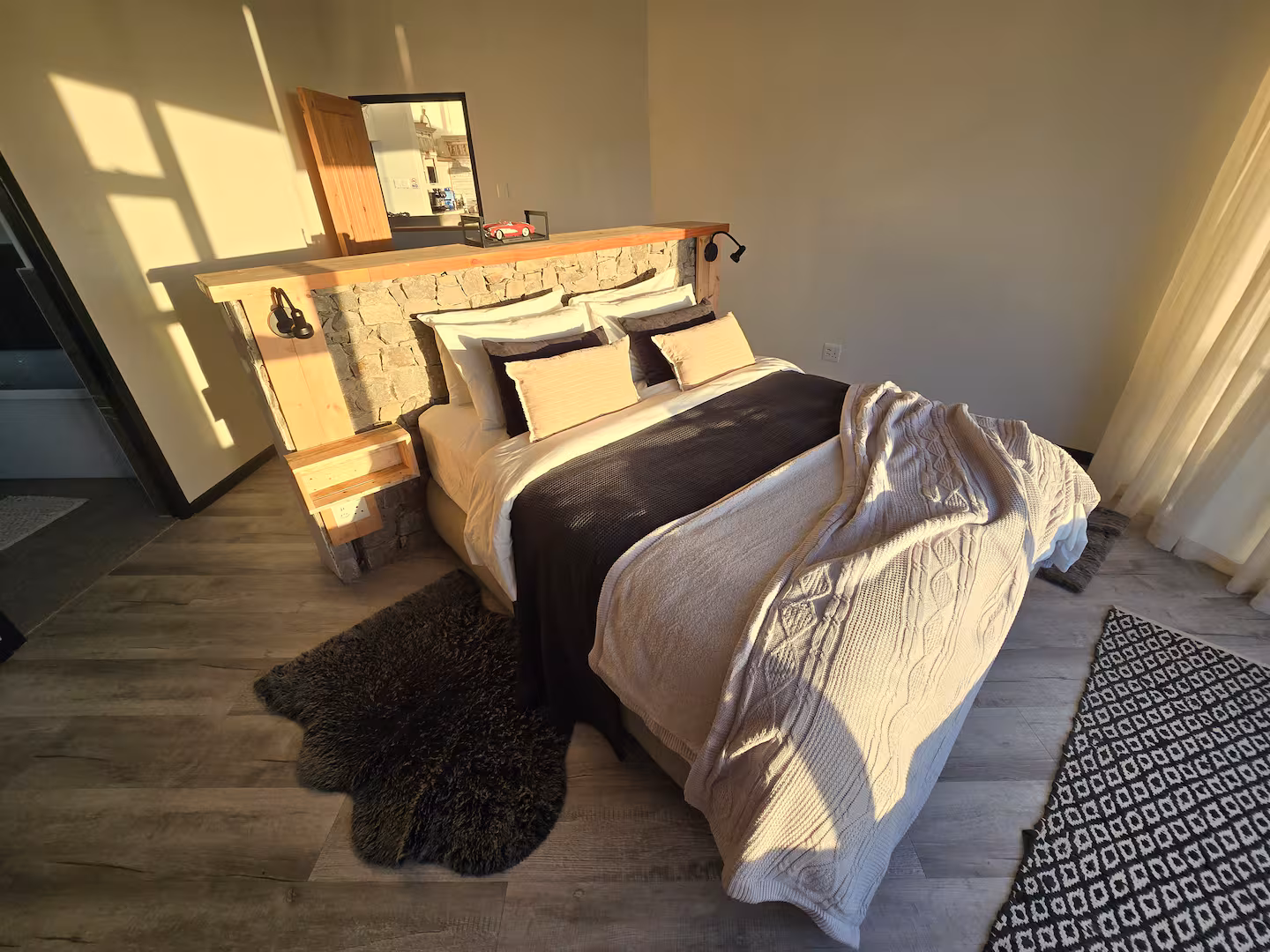 A bedroom suite